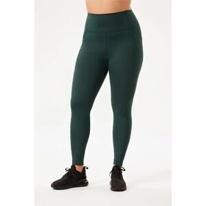 Girlfriend Collective Moss Green Compressive High Rise Legging 23 3/4" Inseam S